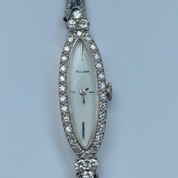 Vintage ladies diamond Bulova watch